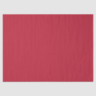 Papier Mousseline rouge cardinal uni