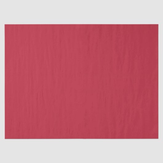 Papier Mousseline rouge cardinal uni (Recto)