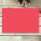 Papier Mousseline Rouge clair uni couleur simple