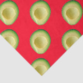 Papier Mousseline Rouge couleur Avocados Vert 4Rita (Détail)