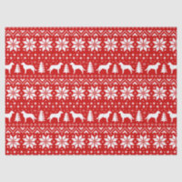 Rouge de motif de Noël de Retrievers de la Baie de