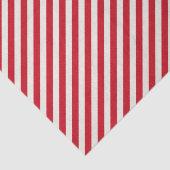 Papier Mousseline Rouge et blanc triés (Détail)