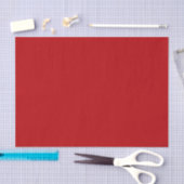 Papier Mousseline Rouge foncé riche (Artisanat)