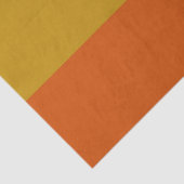 Papier Mousseline Rouge, jaune, or et orange (Détail)