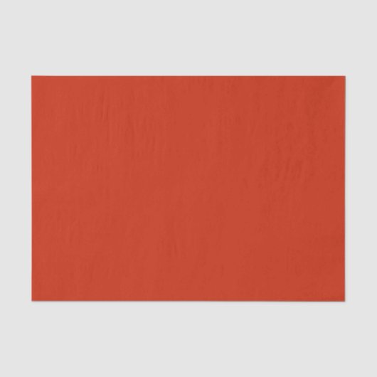 Papier Mousseline Rouge Orange Uni Moderne (Recto)