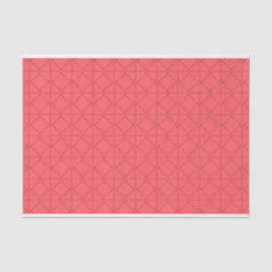 Papier Mousseline Rouge pastel, cool, tendance, illustration décorat