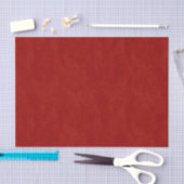Papier Mousseline Rouge riche texturisé (Artisanat)