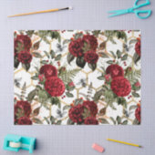 Papier Mousseline Rouge Rose Bee Series Design 62 (Artisanat)