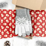 Papier Mousseline Rouge Vintage Aquarelle Noël du Père Noël<br><div class="desc">Enveloppez vos cadeaux dans un charme festif avec ce papier de tissu de Noël couleur vintage rouge. Doté d'un motif répétitif d'illustrations Père Noël classiques, ce papier tissulaire ajoute une touche nostalgique à votre emballage de vacances. L'aquarelle et l'arrière - plan de vacances donnent un look rétro mais sophistiqué, faisant...</div>