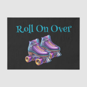 Papier Mousseline Rouler sur Rollerskate fête d'anniversaire