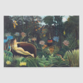 Papier Mousseline Rousseau - La Découpage du rêve (Recto)