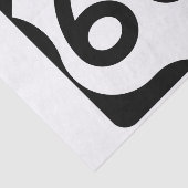 Papier Mousseline Route 66 (Détail)