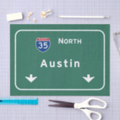 Papier Mousseline Route d'autoroute d'autoroute nationale de tx (Artisanat)