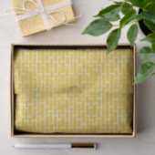 Papier Mousseline Route de briques - Jaune et transparent (Cadeau)