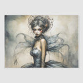 Papier Mousseline Roxane de mariée au crépuscule - Découpage - (Recto)