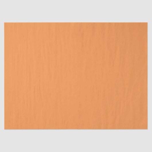 Papier Mousseline Royal orange couleur solide (Recto)