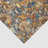Papier Mousseline "Royaume coloré" (Détail)