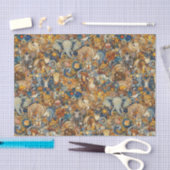 Papier Mousseline "Royaume coloré" (Artisanat)