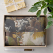 Papier Mousseline Royaume pacifique Biche animal classique (Cadeau)