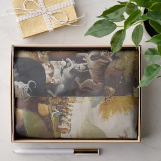 Papier Mousseline Royaume pacifique Biche animal classique (Cadeau)