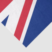 Papier Mousseline Royaume-Uni Union Jack Drapeau des colonies britan (Détail)