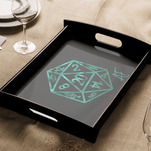 Papier Mousseline RPG Crit AF | Émeraude Imaginaire Table Gamer Dice