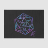 Papier Mousseline RPG Crit AF | Nebula Fantasy Jeu de rôle sur table (Recto)