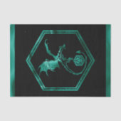 Papier Mousseline RPG Dragon | Joueur de jeux de rôle sur table de f (Recto)