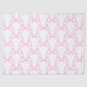 Papier Mousseline Ruban Rose (Recto)