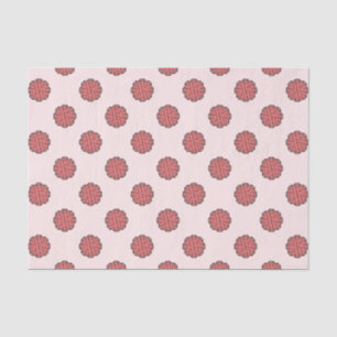 Papier Mousseline Ruban rose