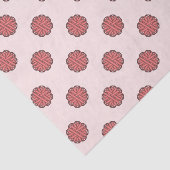 Papier Mousseline Ruban rose (Détail)