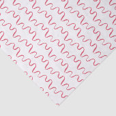 Papier Mousseline Rubans rouges à l'aquarelle (Détail)
