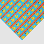 Papier Mousseline Rubber Ducky (Détail)