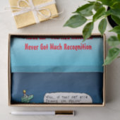 Papier Mousseline Rude Alf L'Elfe Nosé Rouge Drôle Noël (Cadeau)