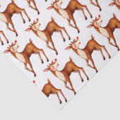 Papier Mousseline Rudolph Le Renne À Nez Rouge (Détail)