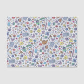 Papier Mousseline Rue Sésame | Sesame Pals DoodMotif (Recto)