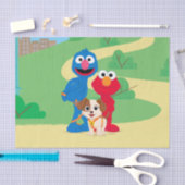 Papier Mousseline Rue Sésame | Tango Avec Grover & Elmo (Artisanat)