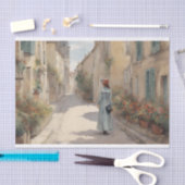 Papier Mousseline Rues romantiques vintages (Artisanat)