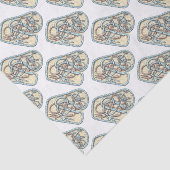 Papier Mousseline Runestone (bleu) (Détail)