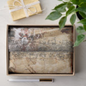 Papier Mousseline Russe Cabine Ferme Banjo Joueur Découpage (Cadeau)