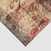 Papier Mousseline Russe Cabine Ferme Banjo Joueur Découpage (Détail)