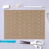 Papier Mousseline Russe Faux Burlap Dentelle Noël Noël Noël Noël (Artisanat)