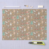 Papier Mousseline Russe Kraft Christmas Nutcracker Ballet (Artisanat)