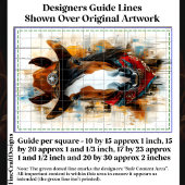 Papier Mousseline Russe Western Cowboy Horse Portrait DE2 Découpage