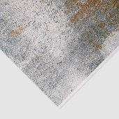 Papier Mousseline Rust & Grey Texture Grunge Décor Urbain Distressé (Détail)