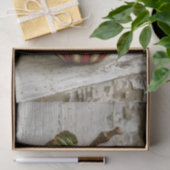 Papier Mousseline Rustic Apple, American Flag Design DT5R Découpage (Cadeau)