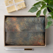 Papier Mousseline Rustic Autumn Church aquarelle peinture découpage (Cadeau)