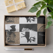 Papier Mousseline Rustic Camping Extérieur Aventure (Cadeau)