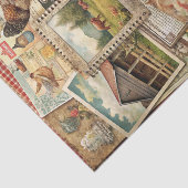 Papier Mousseline Rustic Collage Barn and Country Ephemera Crafting (Détail)