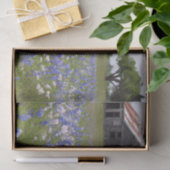 Papier Mousseline Rustic Farm Texas Bluebonnets découpage (Cadeau)